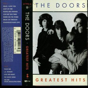 The Doors Greatest Hits Cassette Tape